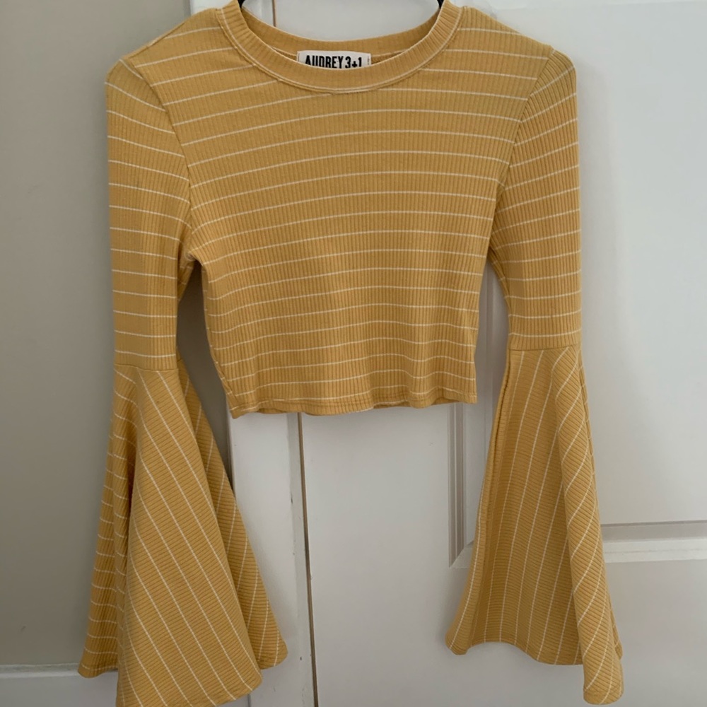 AUDREY 3+1 Crop Long Sleeve